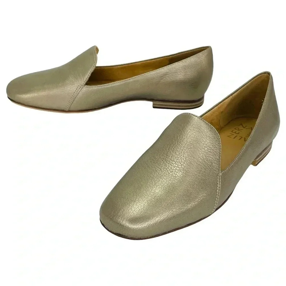 Naturalizer Emiline Zinc Metallic Womens Loafers Size 6.5M - Picture 10 of 12